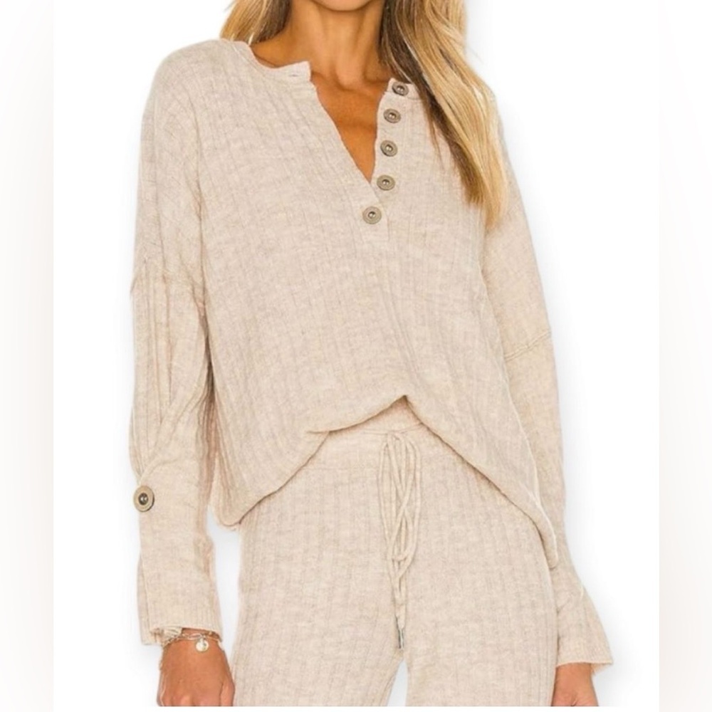 Free People Around the Clock tunic sweater, small